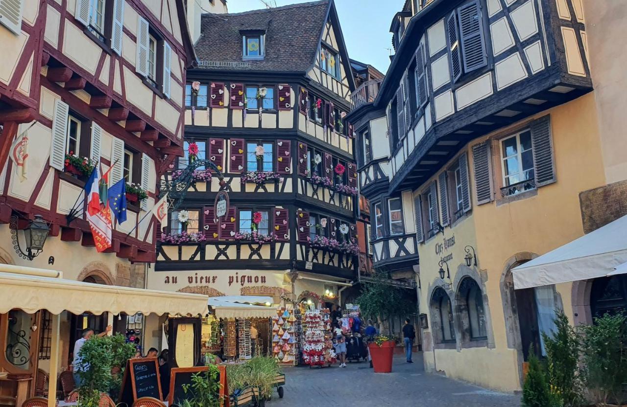 Le Bienvenue A Colmar - Parking Prive Inclus, Centre A Deux Pas Lägenhet Exteriör bild