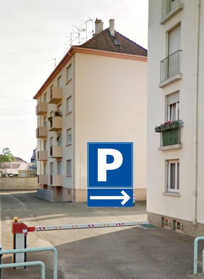 Le Bienvenue A Colmar - Parking Prive Inclus, Centre A Deux Pas Lägenhet Exteriör bild